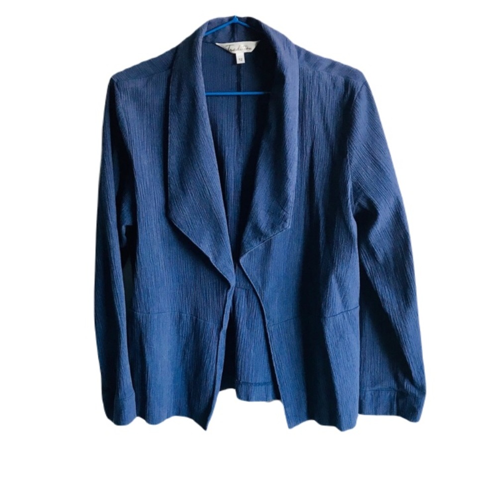 Tradition Navy Blue Blazer, Coat, Jacket Size 12